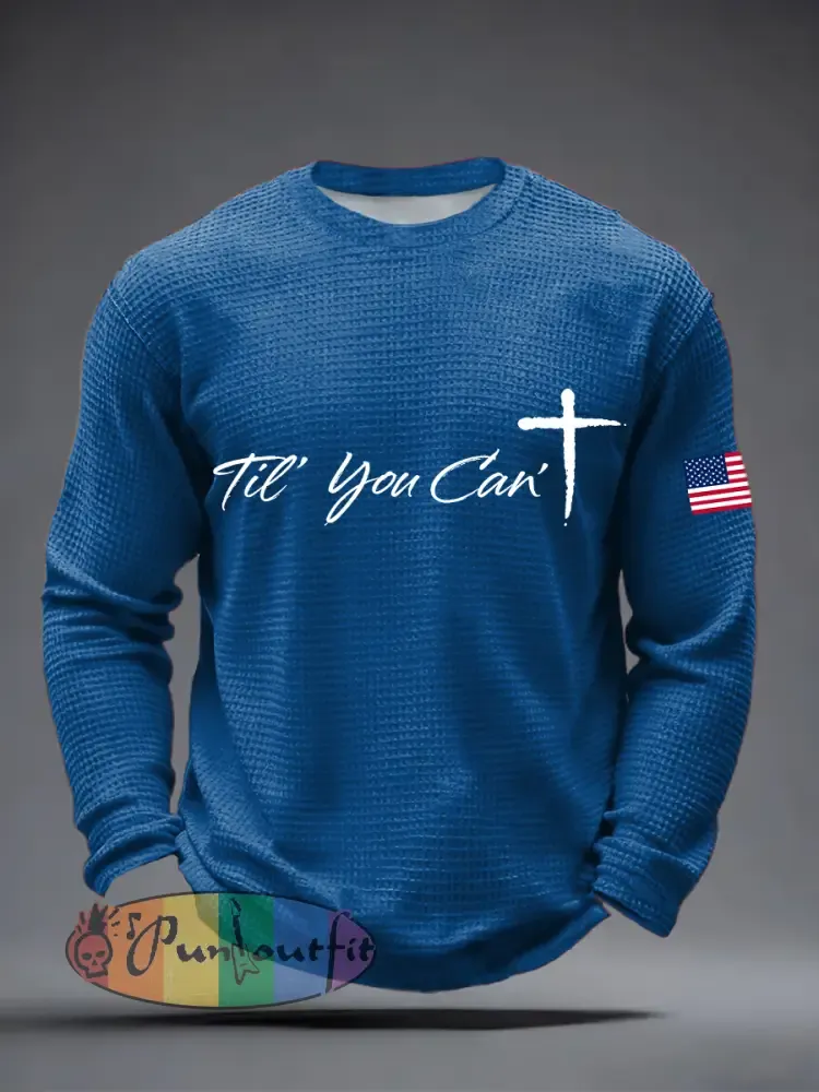 Men’s ’Til You Can’t Print Waffle Long-Sleeve T-Shirt