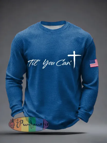 Men’s ’Til You Can’t Print Waffle Long-Sleeve T-Shirt