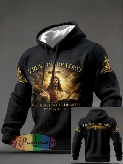Men’s ’trust in the lord with all your heart’ hoodies