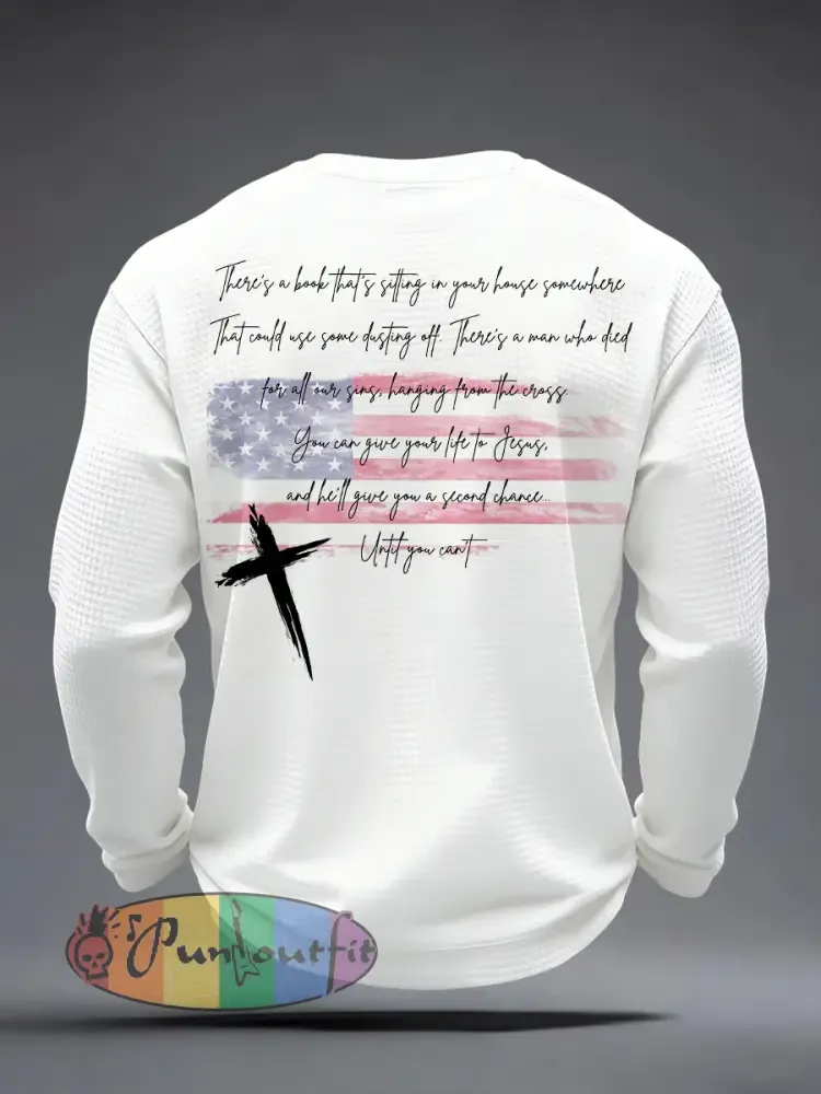 Men’s ’Til You Can’t Print Waffle Long-Sleeve T-Shirt