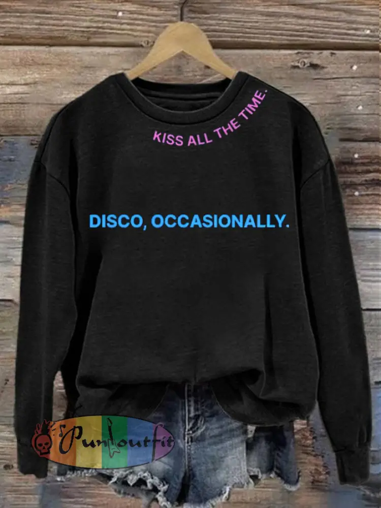 Women’s Singer Casual Printed Regular Sweatshirt
