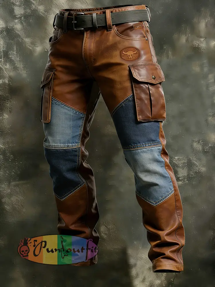 Men’s Retro Business Style Casual Work Trousers