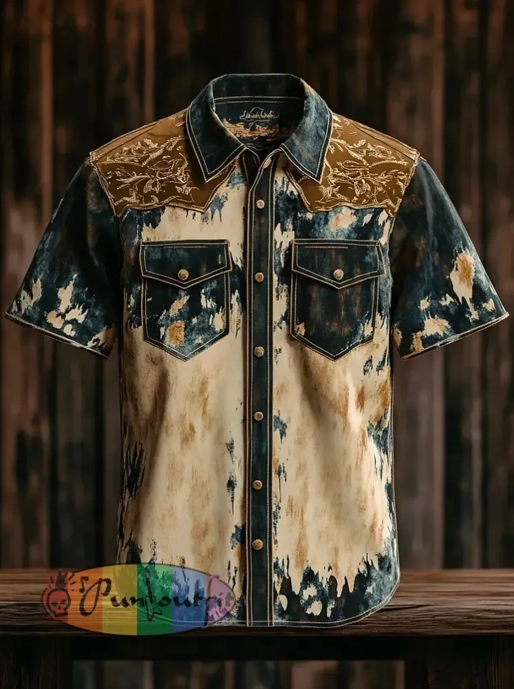 Men’s Western Yoke Short Sleeve Shirt
