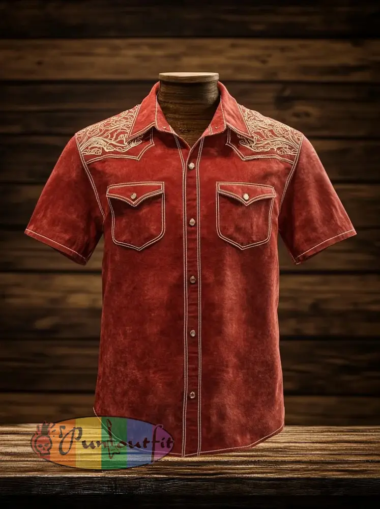 Men’s Western Yoke Short Sleeve Shirt