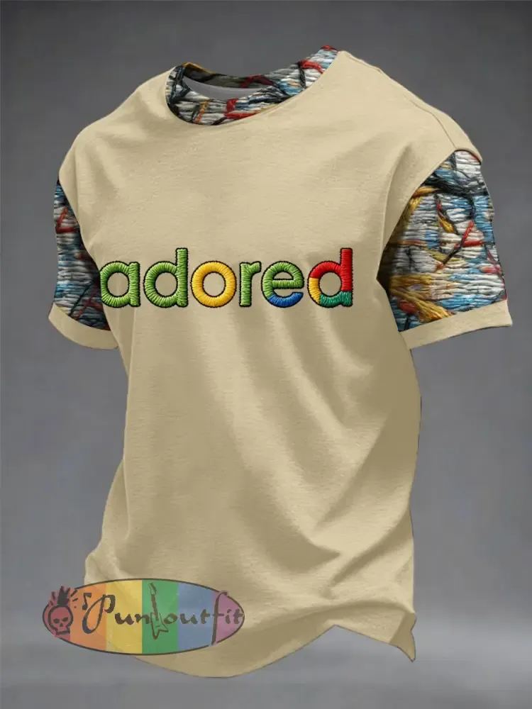 Men’s Lemon Roses Music Lover Printed short sleeves t-shirt
