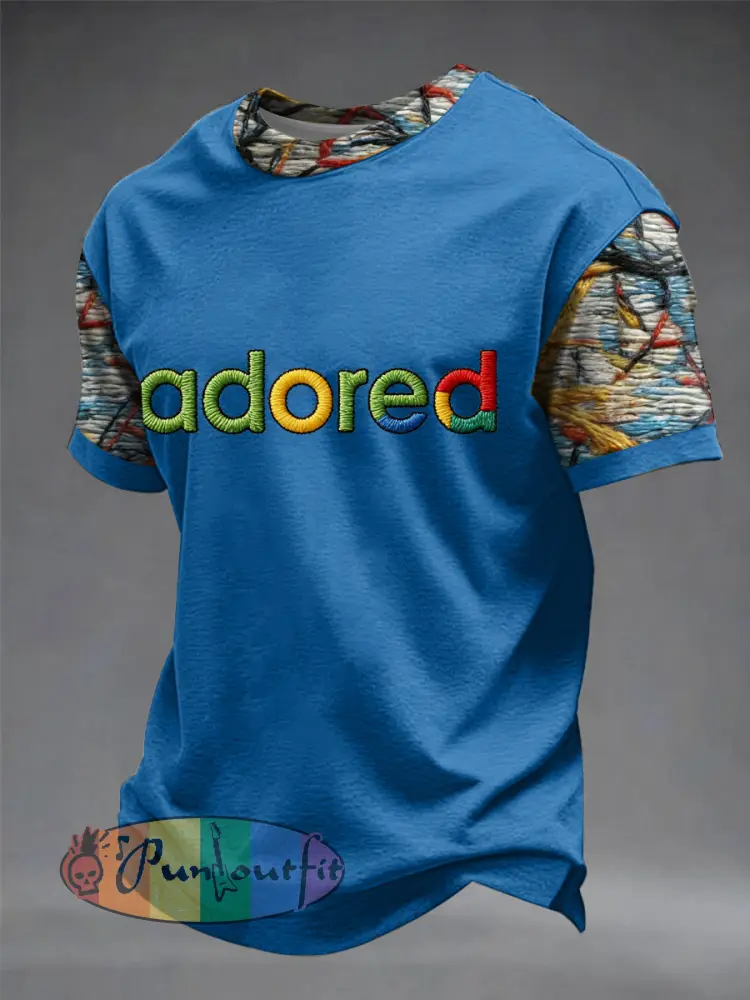 Men’s Lemon Roses Music Lover Printed short sleeves t-shirt