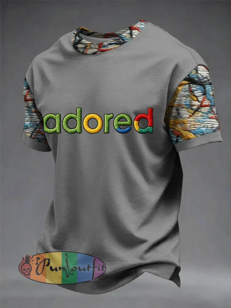 Men’s Lemon Roses Music Lover Printed short sleeves t-shirt