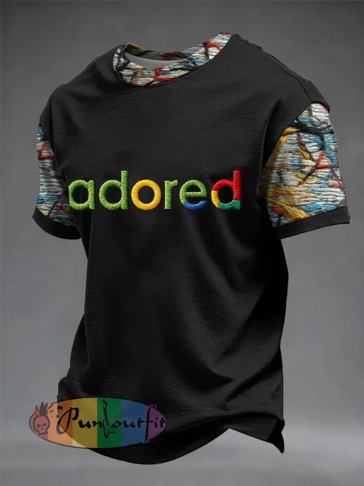 Men’s Lemon Roses Music Lover Printed short sleeves t-shirt