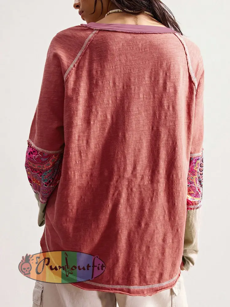 Women’s Hippie Floral Casual T-Shirts