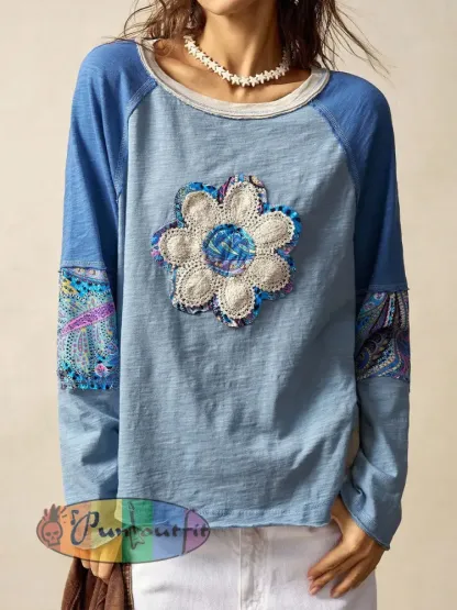 Women’s Hippie Floral Casual T-Shirts