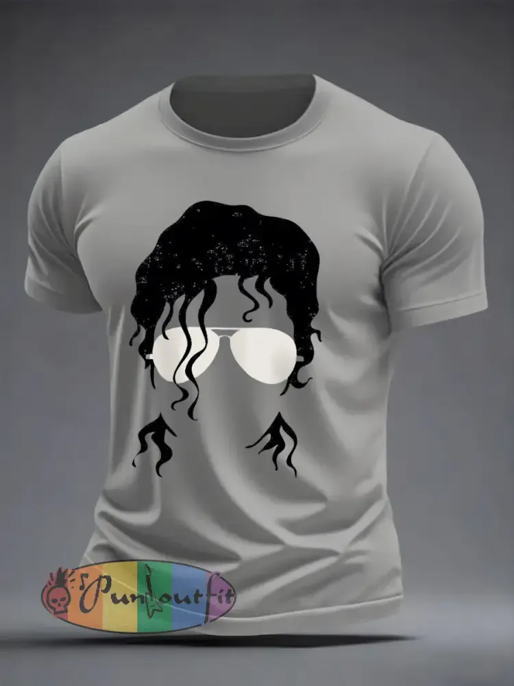 Men’s Men’s Pop Music Inspired Casual T-shirt