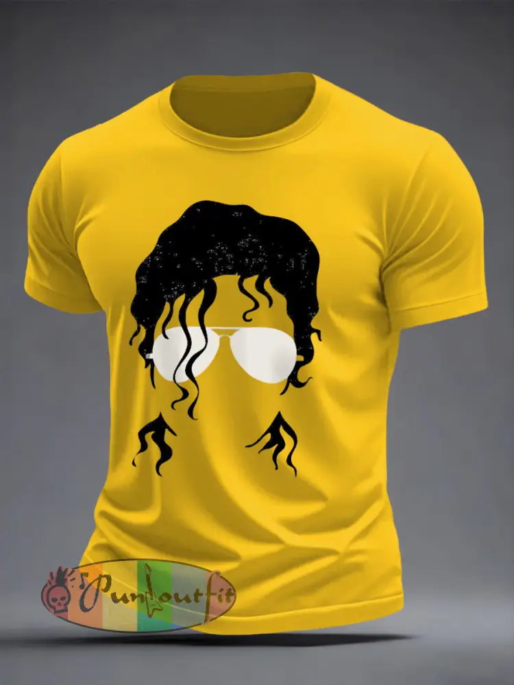 Men’s Men’s Pop Music Inspired Casual T-shirt