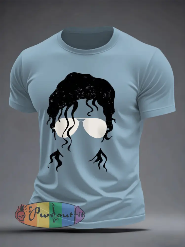 Men’s Men’s Pop Music Inspired Casual T-shirt
