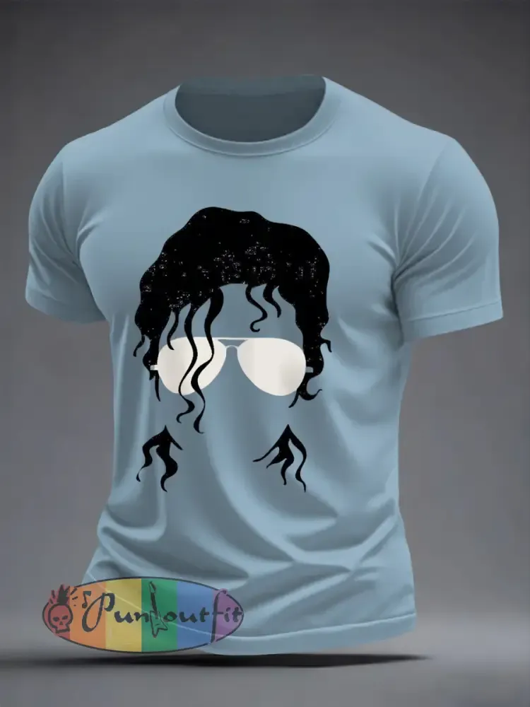 Men’s Men’s Pop Music Inspired Casual T-shirt