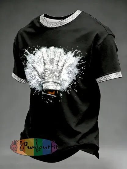 Men’s Pop Music Inspired Casual T-shirt