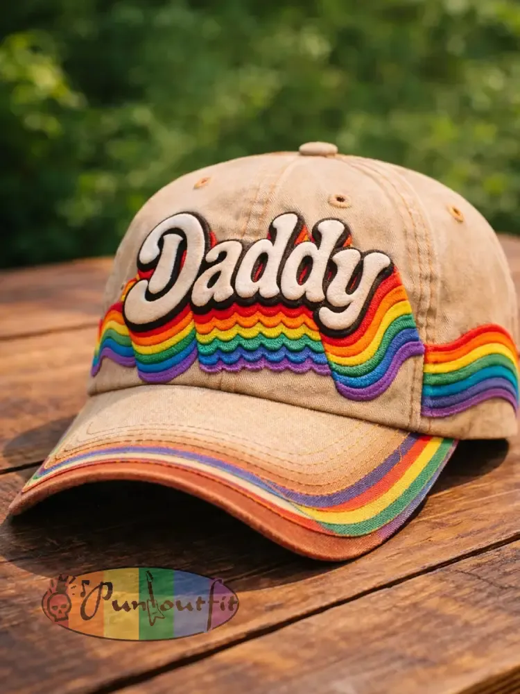 Rainbow Pride Month Gay Art Print Hat - As picture · ONE