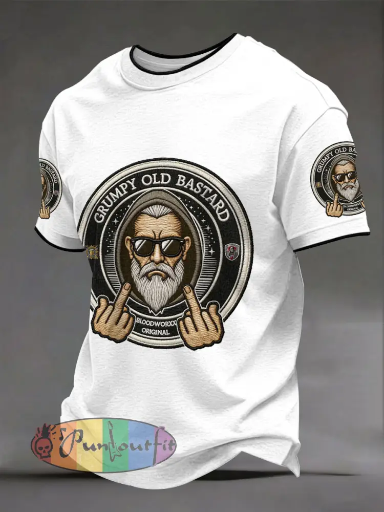 Men’s ’grumpy old bastard’ T-shirts