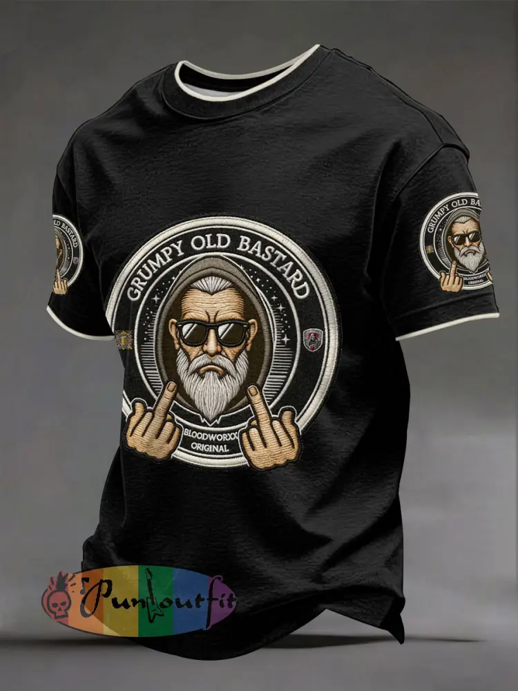 Men’s ’grumpy old bastard’ T-shirts
