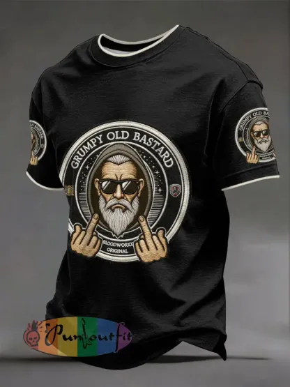 Men’s ’grumpy old bastard’ T-shirts