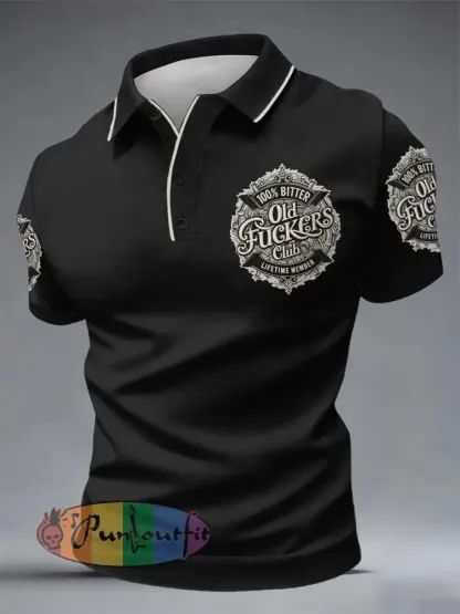 Men’s old fuckers club tops