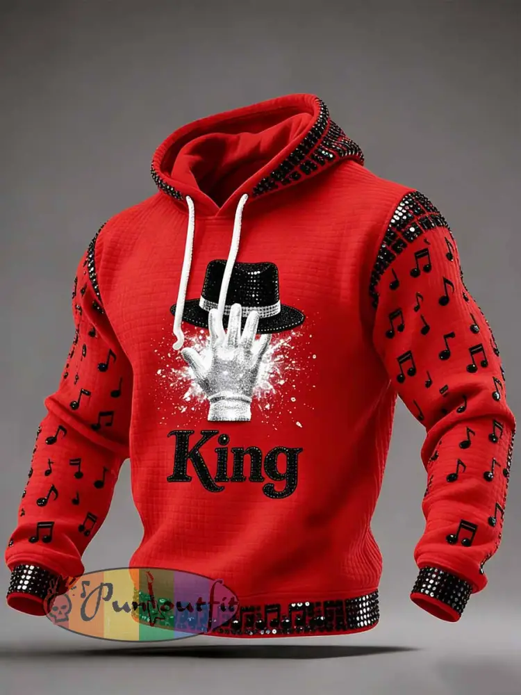 Men's Vintage Commemorative Printed Sweatshirt