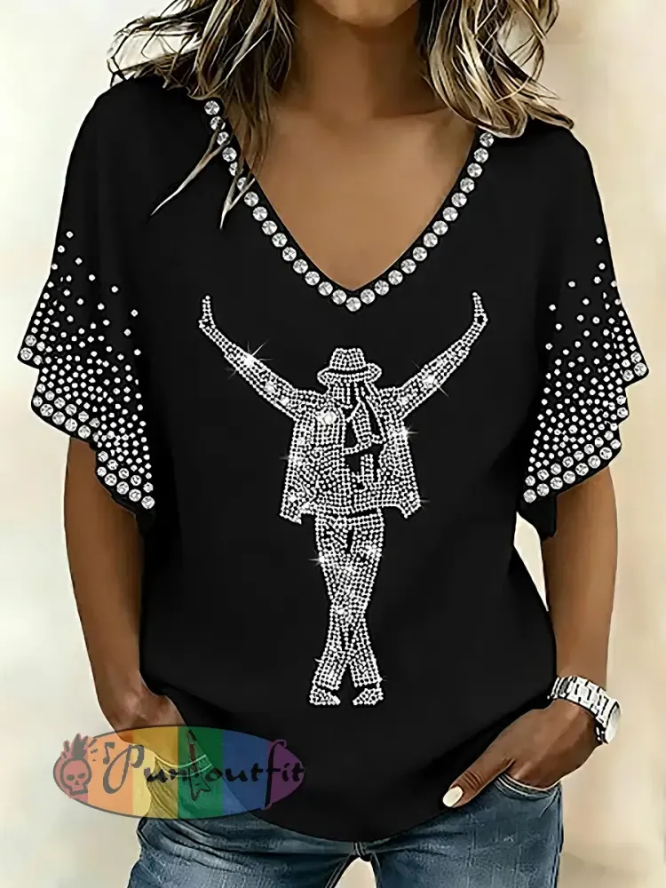 Women’s Pop Music Inspired Shirt