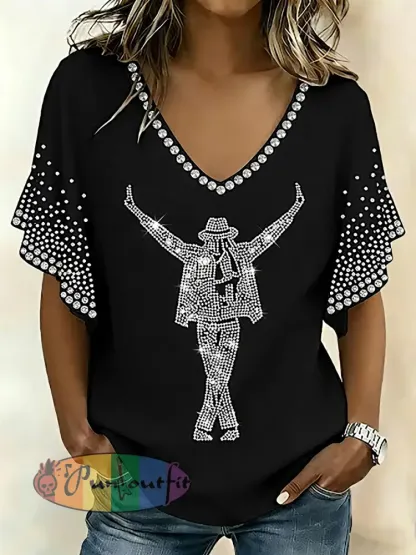 Women’s Pop Music Inspired Shirt