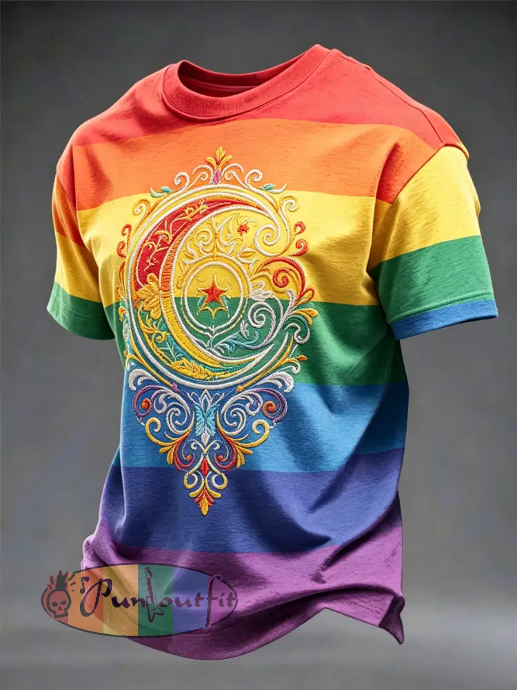 Men’s Pride Month Printed T-shirt