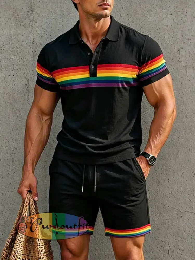 Men’s Pride Month Casual Set