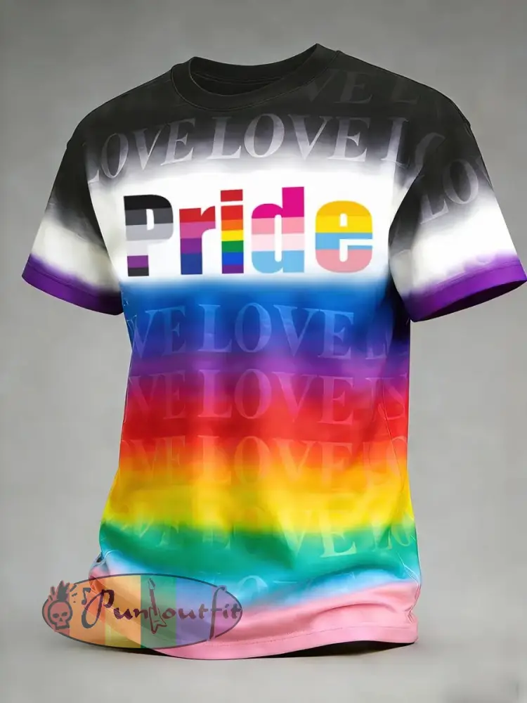 Men’s Pride Month Short Sleeves T-shirt