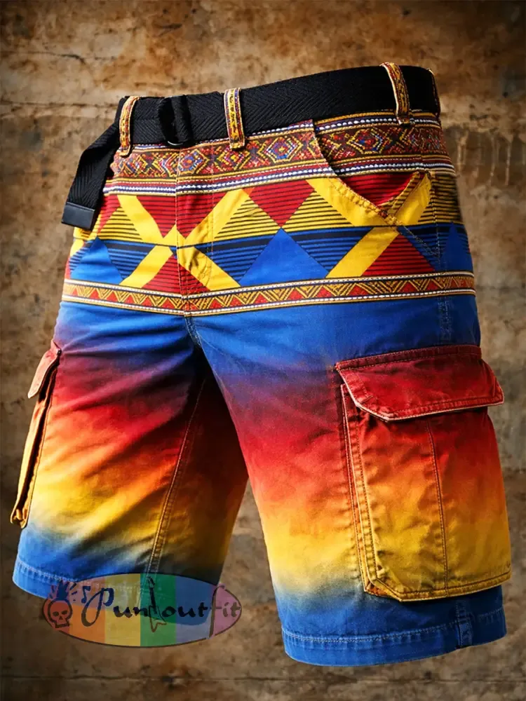Men’s Kente Cloth Shorts