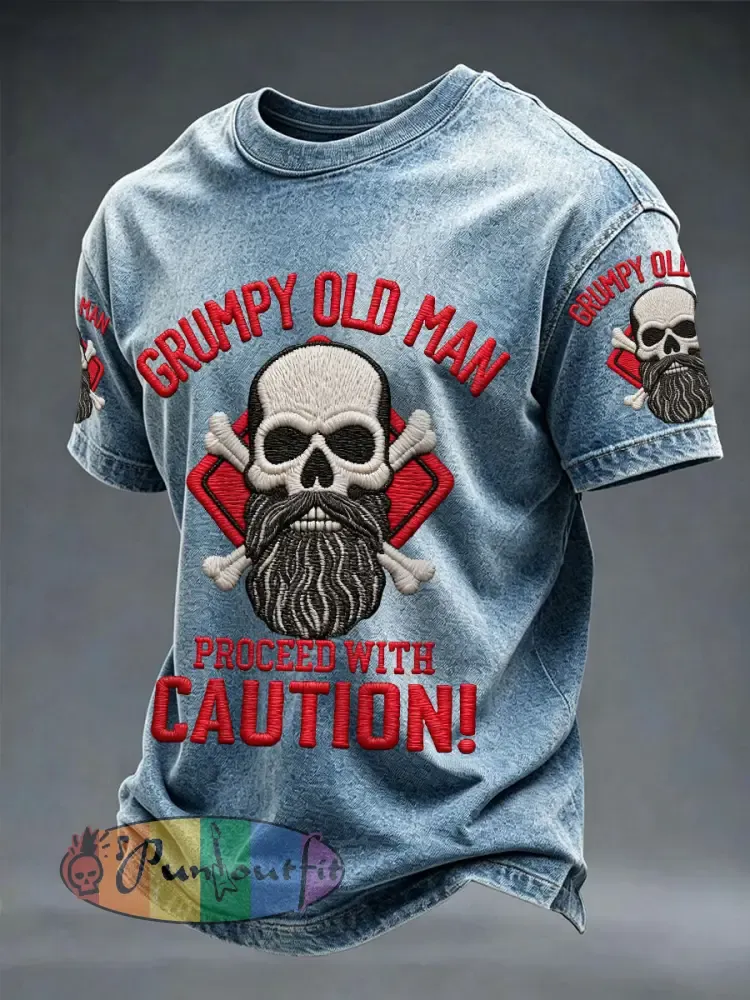 Men’s ’grumpy old bastard’ T-shirts