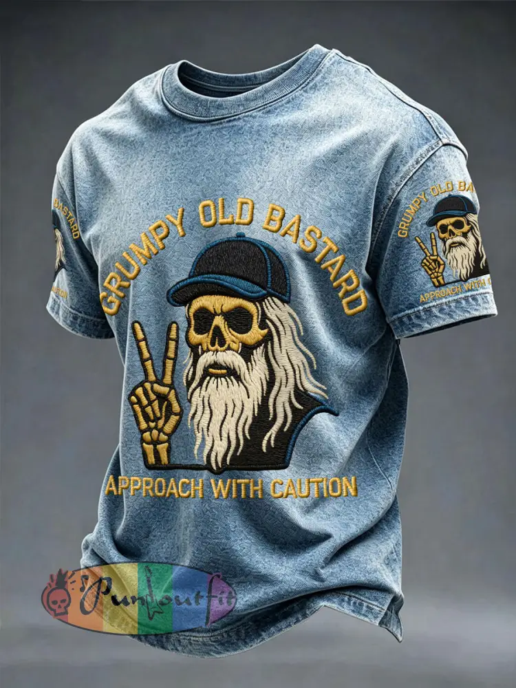 Men’s ’grumpy old bastard’ T-shirts