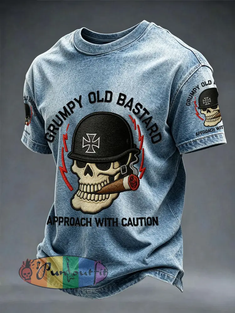 Men’s ’grumpy old bastard’ T-shirts