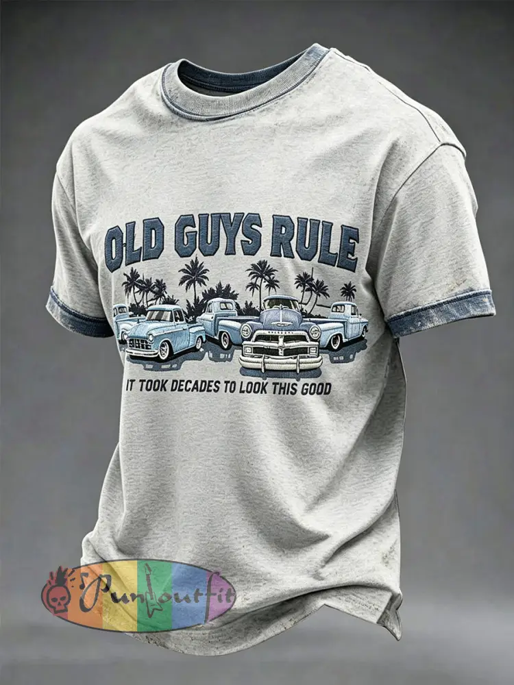 Men’s old guys rule T-shirts