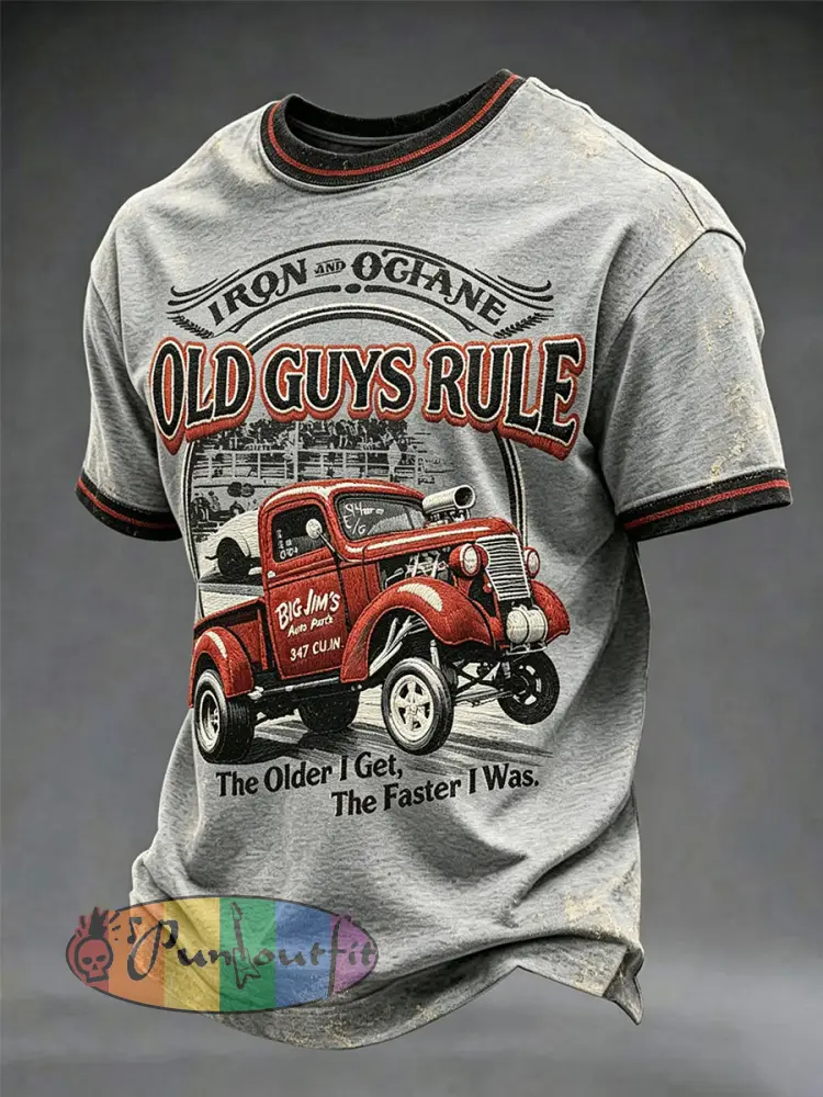 Men’s old guys rule T-shirts