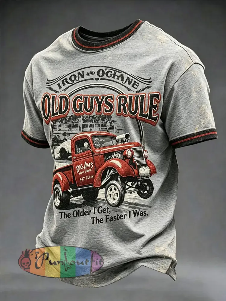 Men’s old guys rule T-shirts
