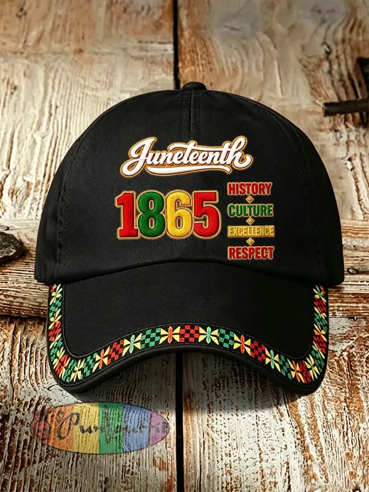 Unisex Juneteenth Print Hat