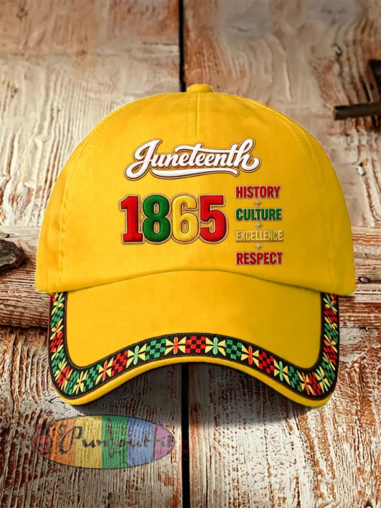 Unisex Juneteenth Print Hat