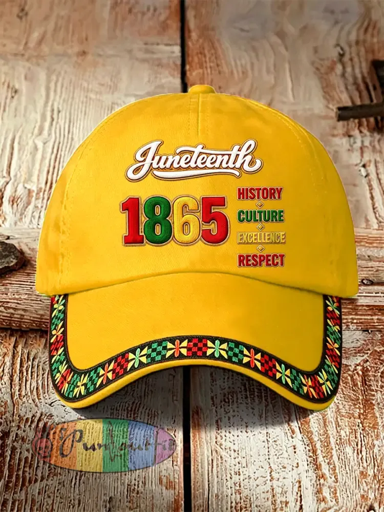 Unisex Juneteenth Print Hat