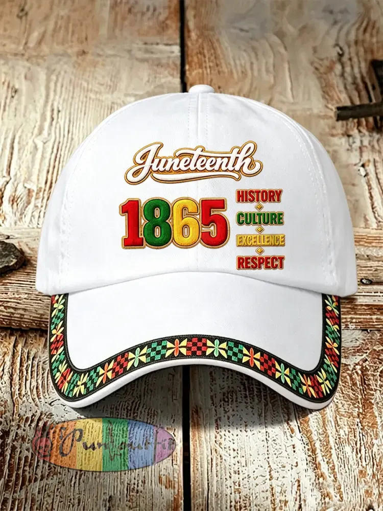 Unisex Juneteenth Print Hat