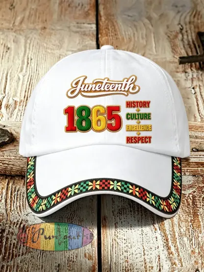 Unisex Juneteenth Print Hat