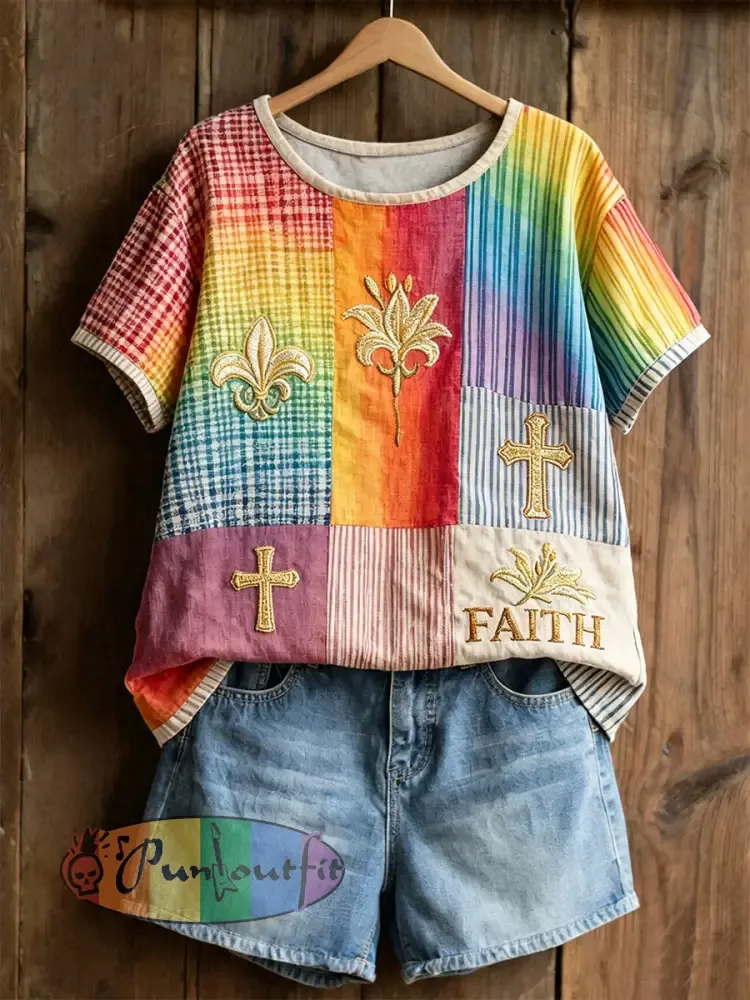 Women’s Pride Month Print Casual T-Shirt