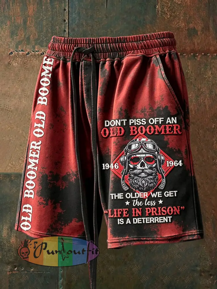 Men’s Grumy Old Man Drawstring Shorts