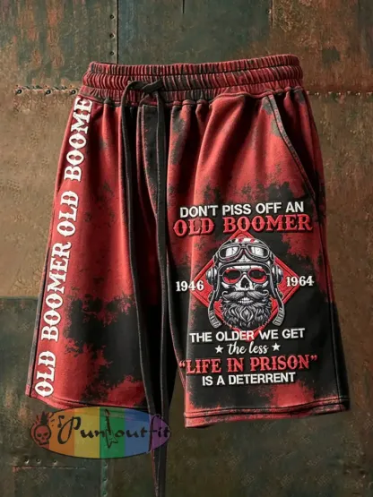 Men’s Grumy Old Man Drawstring Shorts