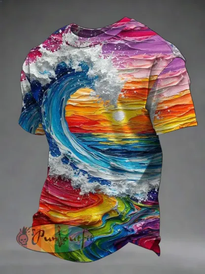 Men’s Pride Month Print Casual T-Shirt