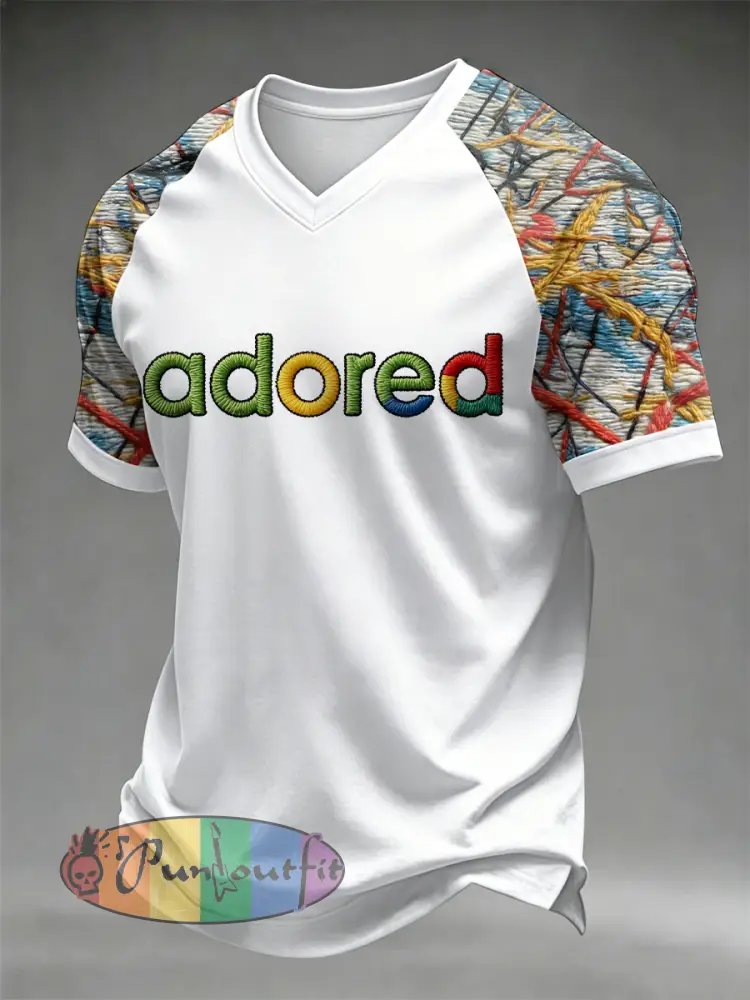 Men’s adored Printed short sleeve t-shirt