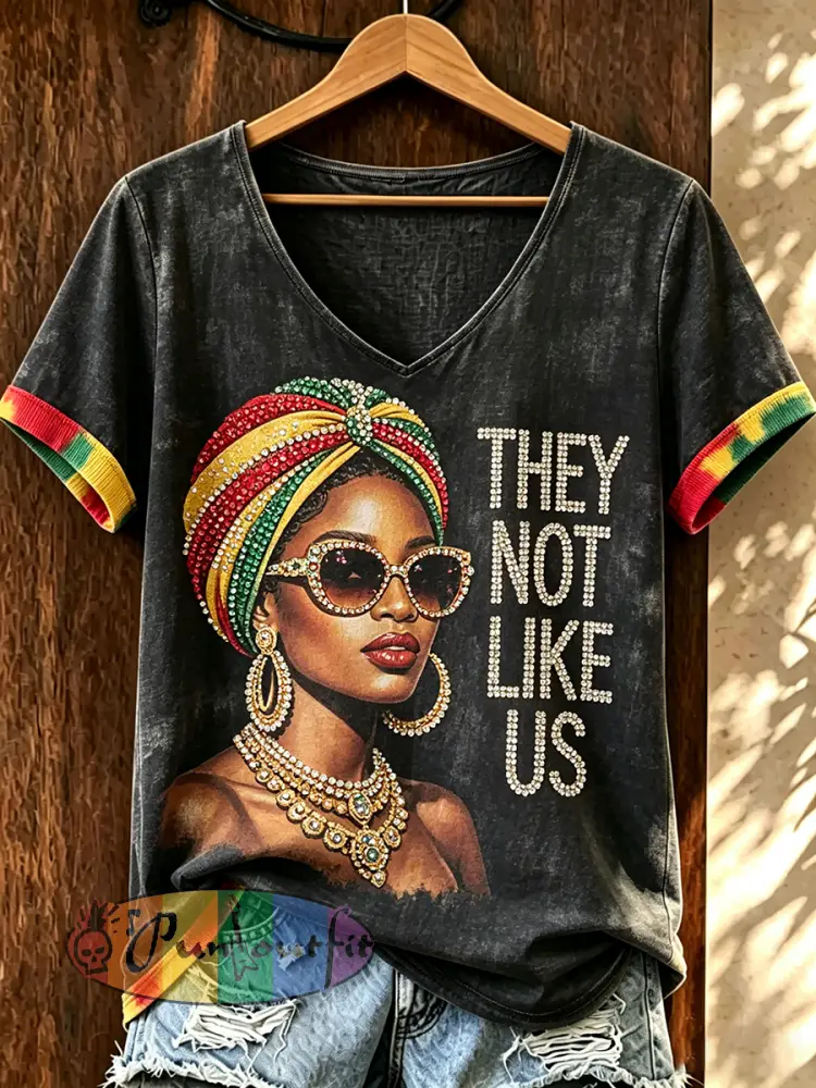 Women’s They Not Like Us Short-sleeved T-shirt