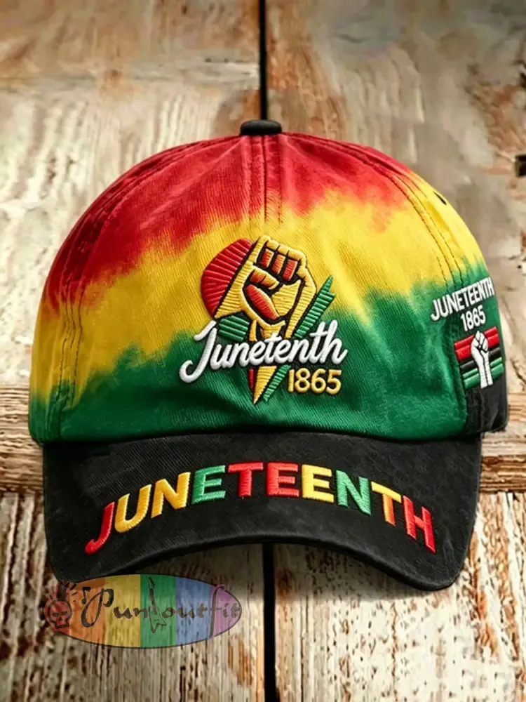 Unisex Juneteenth Print Hat