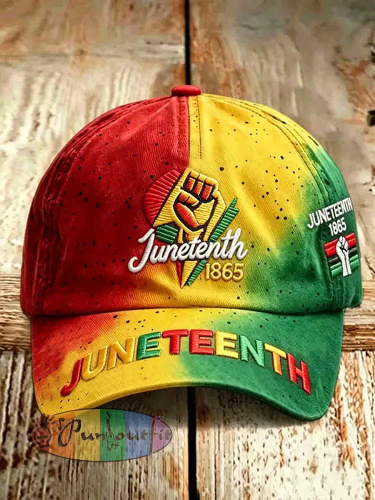 Unisex Juneteenth Print Hat